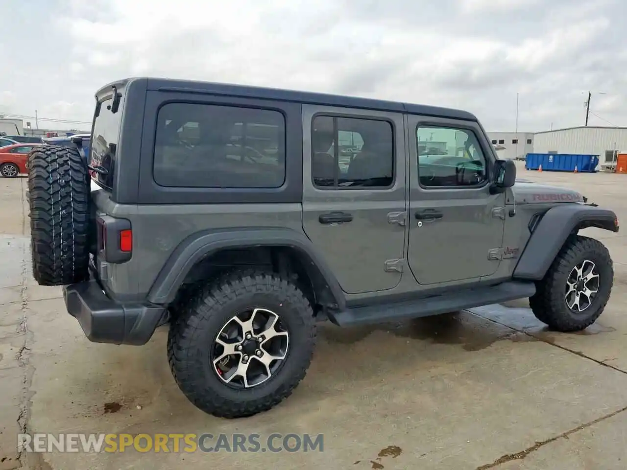 3 Photograph of a damaged car 1C4HJXFN9MW792972 JEEP WRANGLER 2021