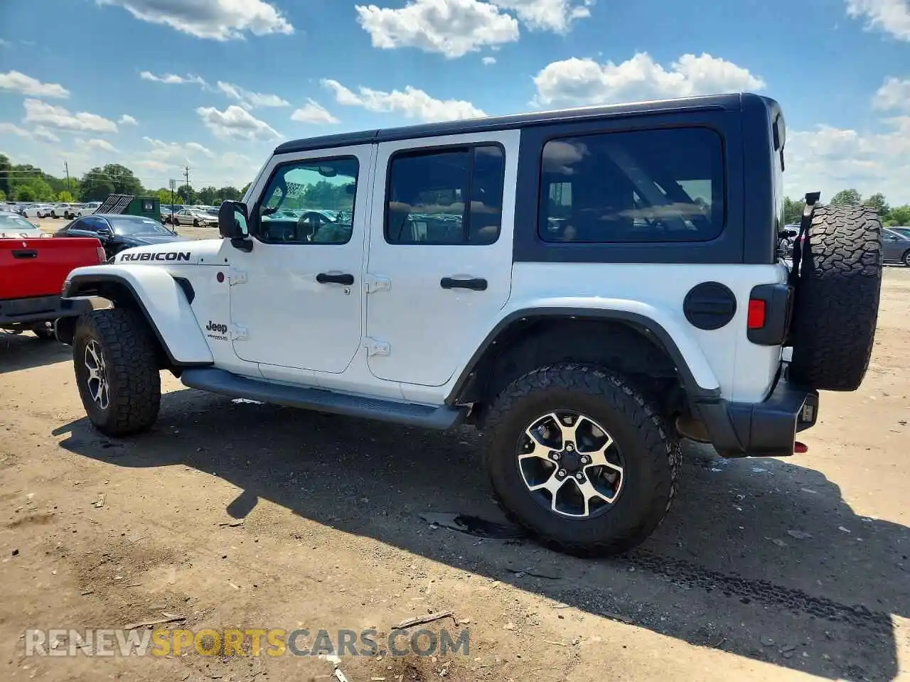 2 fotografías del automóvil dañado 1C4HJXFN9MW796794 JEEP WRANGLER 2021