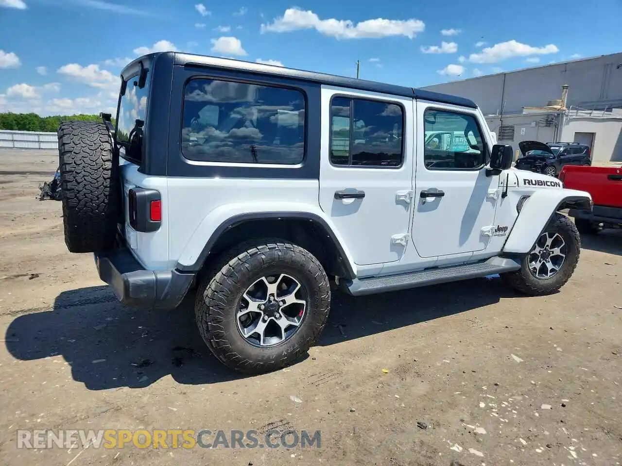 3 fotografías del automóvil dañado 1C4HJXFN9MW796794 JEEP WRANGLER 2021