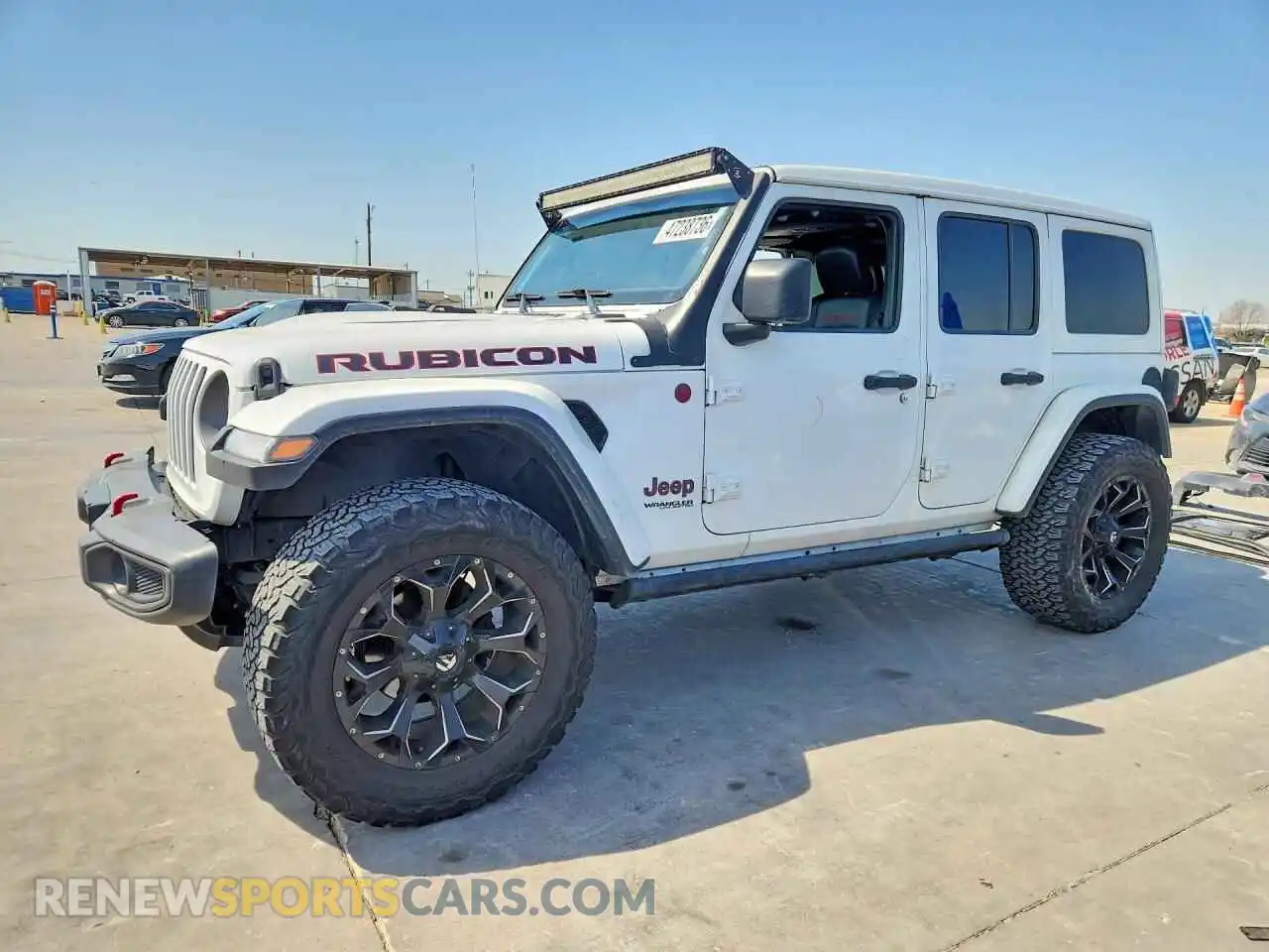 1 fotografías del automóvil dañado 1C4HJXFNXMW562454 JEEP WRANGLER 2021
