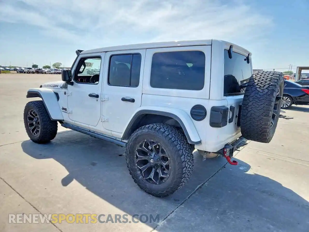 2 fotografías del automóvil dañado 1C4HJXFNXMW562454 JEEP WRANGLER 2021