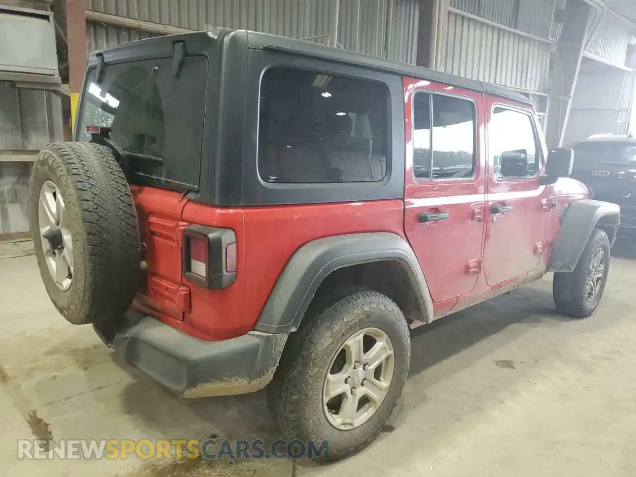 3 Photograph of a damaged car 1C4HJXKN0MW698193 JEEP WRANGLER 2021