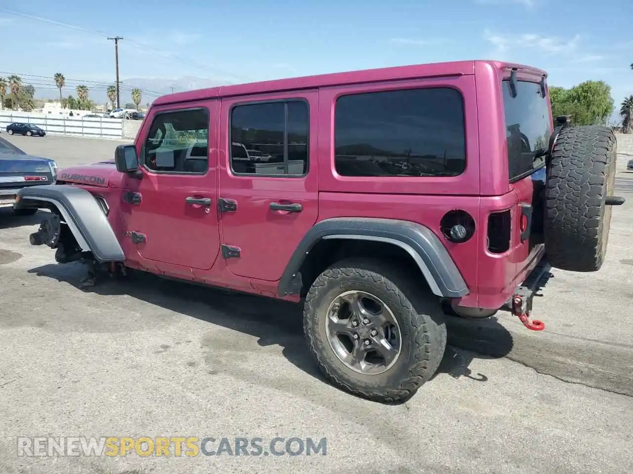 2 Photograph of a damaged car 1C4JJXFG2MW854005 JEEP WRANGLER 2021