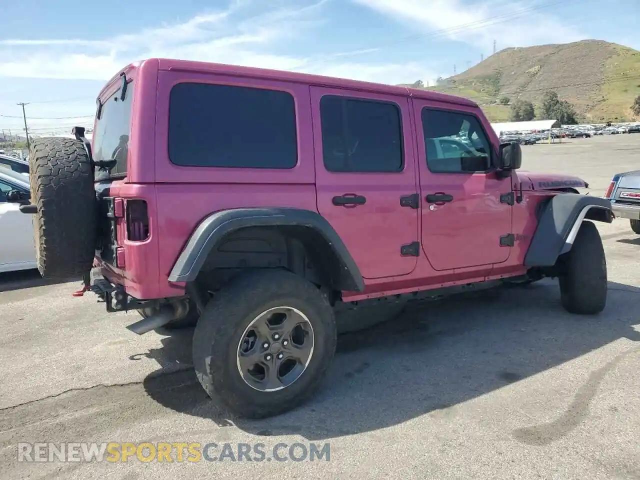 3 Photograph of a damaged car 1C4JJXFG2MW854005 JEEP WRANGLER 2021