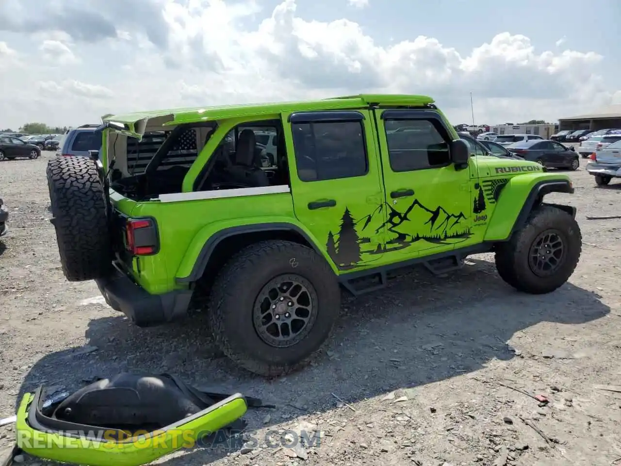 3 Photograph of a damaged car 1C4JJXFG3MW788208 JEEP WRANGLER 2021