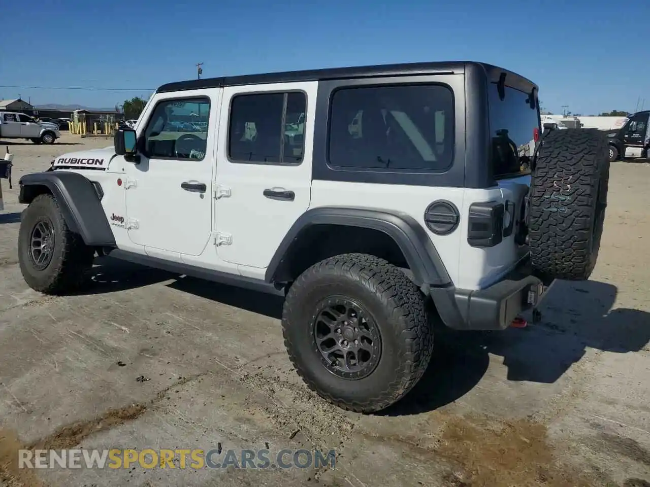 2 Photograph of a damaged car 1C4JJXFG4MW838808 JEEP WRANGLER 2021
