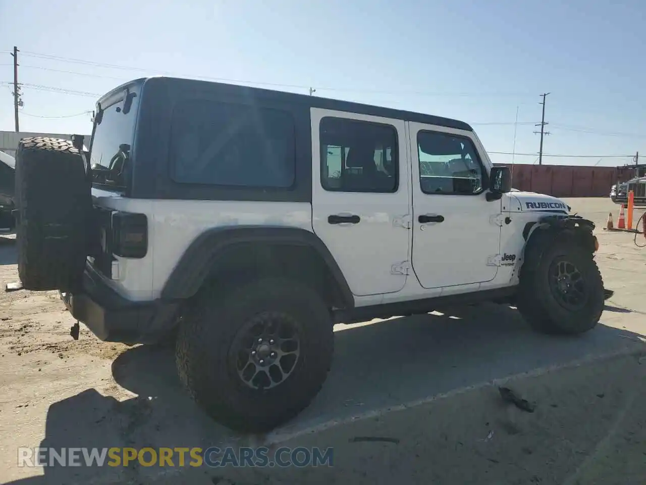 3 Photograph of a damaged car 1C4JJXFG4MW838808 JEEP WRANGLER 2021