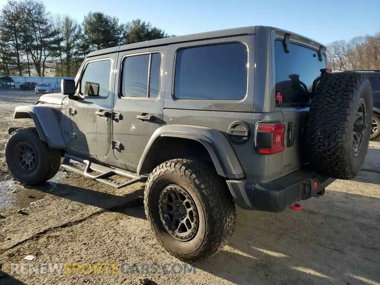 2 Photograph of a damaged car 1C4JJXFG5MW790302 JEEP WRANGLER 2021