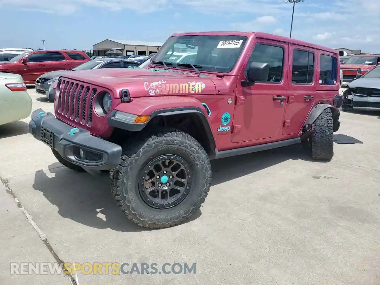 1 fotografías del automóvil dañado 1C4JJXFG5MW851888 JEEP WRANGLER 2021