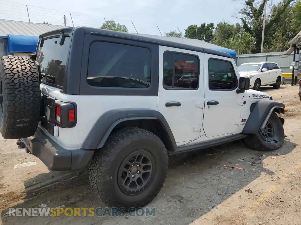 3 Photograph of a damaged car 1C4JJXFG6MW809701 JEEP WRANGLER 2021