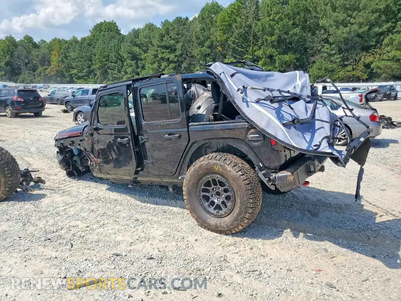 2 Photograph of a damaged car 1C4JJXFG6MW842424 JEEP WRANGLER 2021
