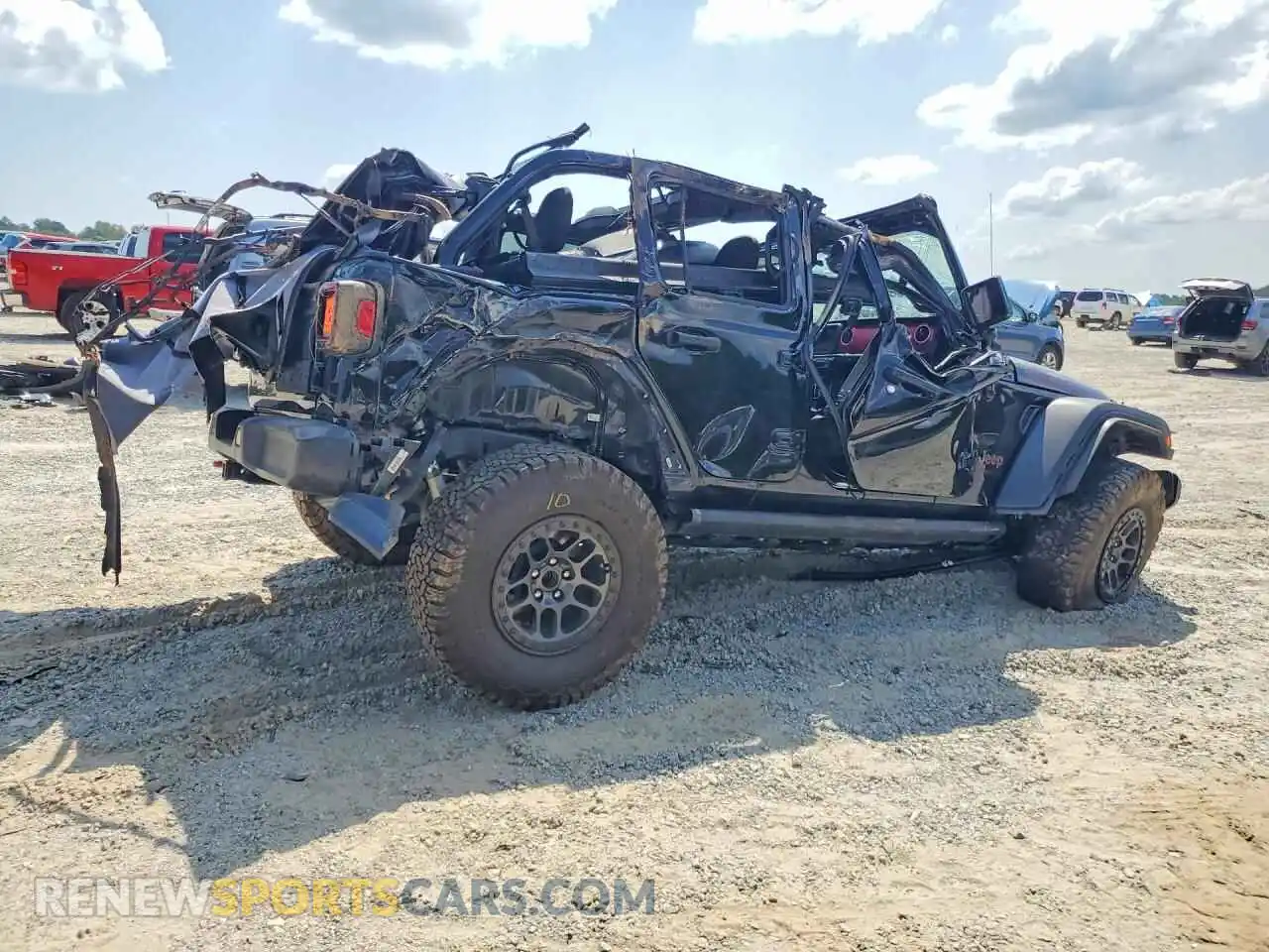 3 Photograph of a damaged car 1C4JJXFG6MW842424 JEEP WRANGLER 2021