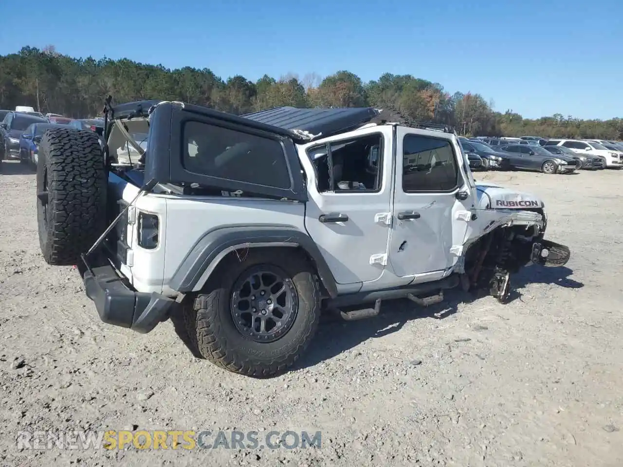 3 Photograph of a damaged car 1C4JJXFG9MW848590 JEEP WRANGLER 2021