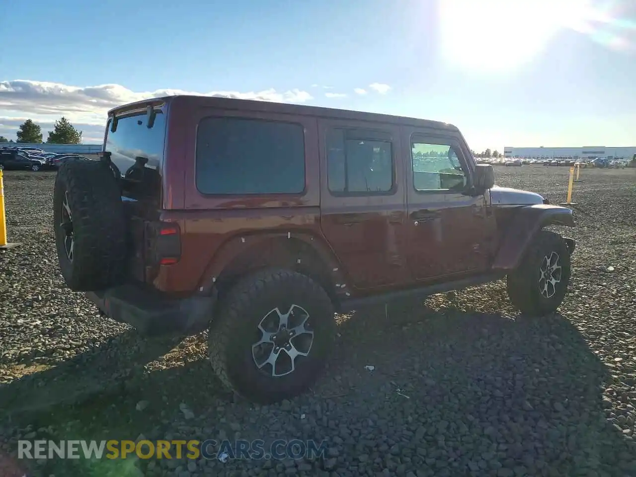 3 Photograph of a damaged car 1C4JJXFM1MW658093 JEEP WRANGLER 2021