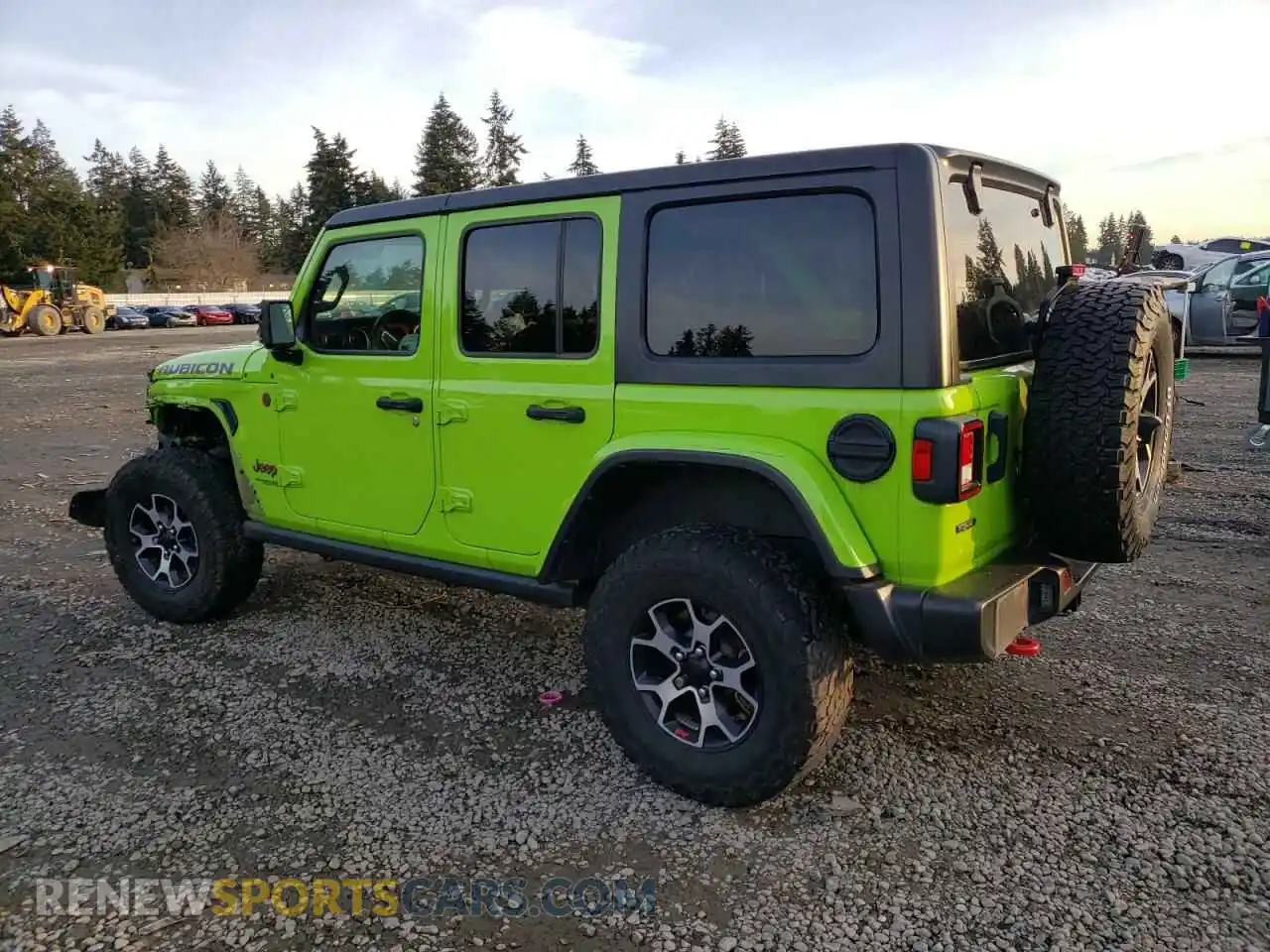 2 fotografías del automóvil dañado 1C4JJXFM2MW838926 JEEP WRANGLER 2021