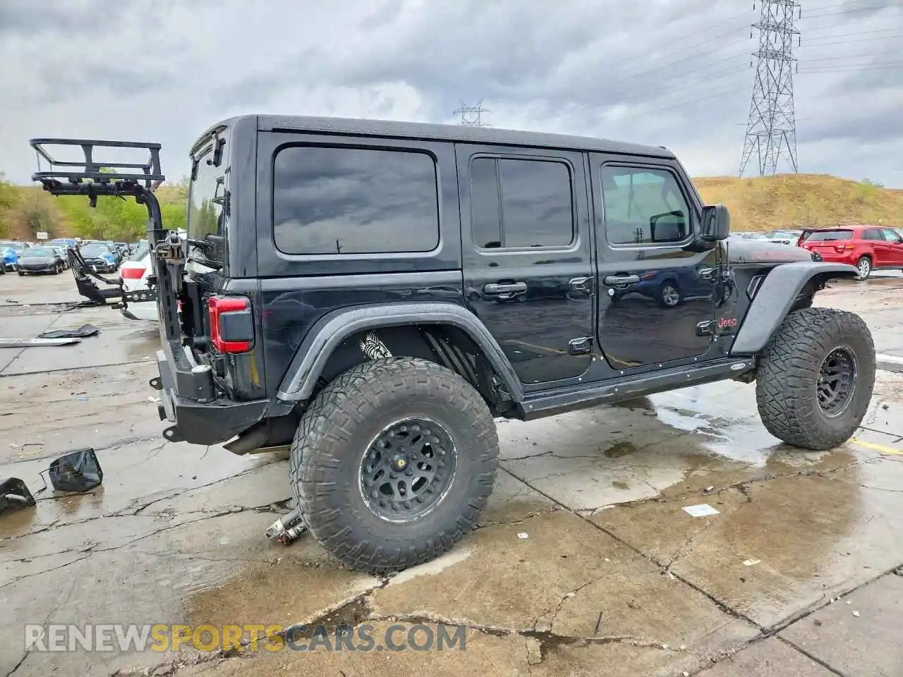 3 Photograph of a damaged car 1C4JJXFM4MW622799 JEEP WRANGLER 2021