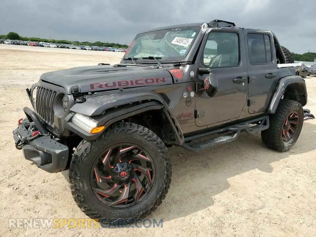 1 Photograph of a damaged car 1C4JJXFM9MW533925 JEEP WRANGLER 2021