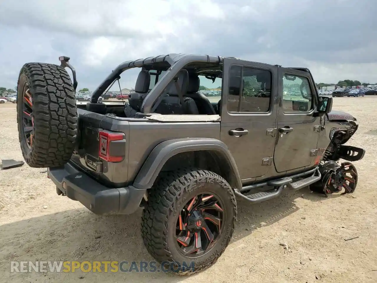 3 Photograph of a damaged car 1C4JJXFM9MW533925 JEEP WRANGLER 2021