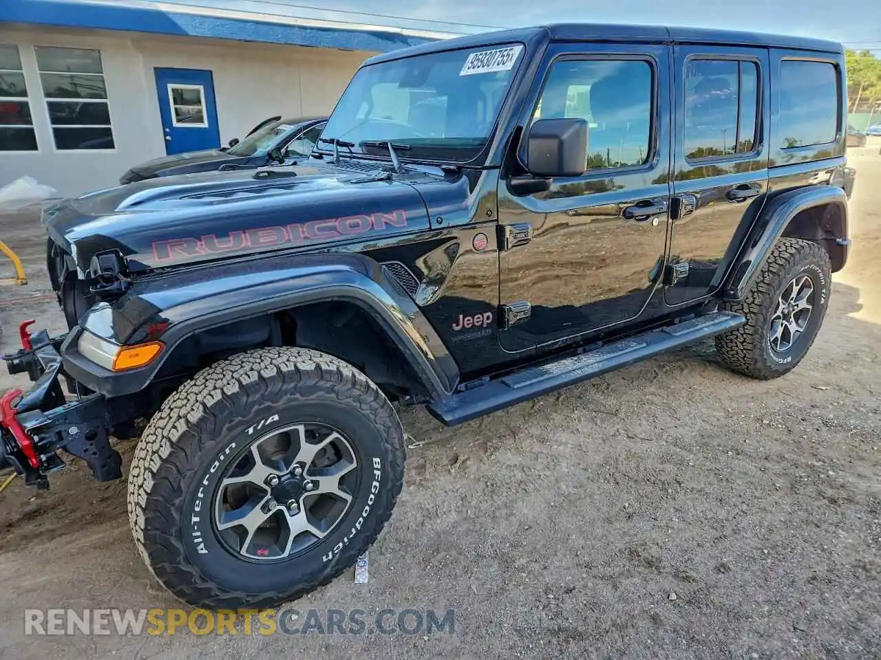 1 Photograph of a damaged car 1C4JJXFM9MW569999 JEEP WRANGLER 2021