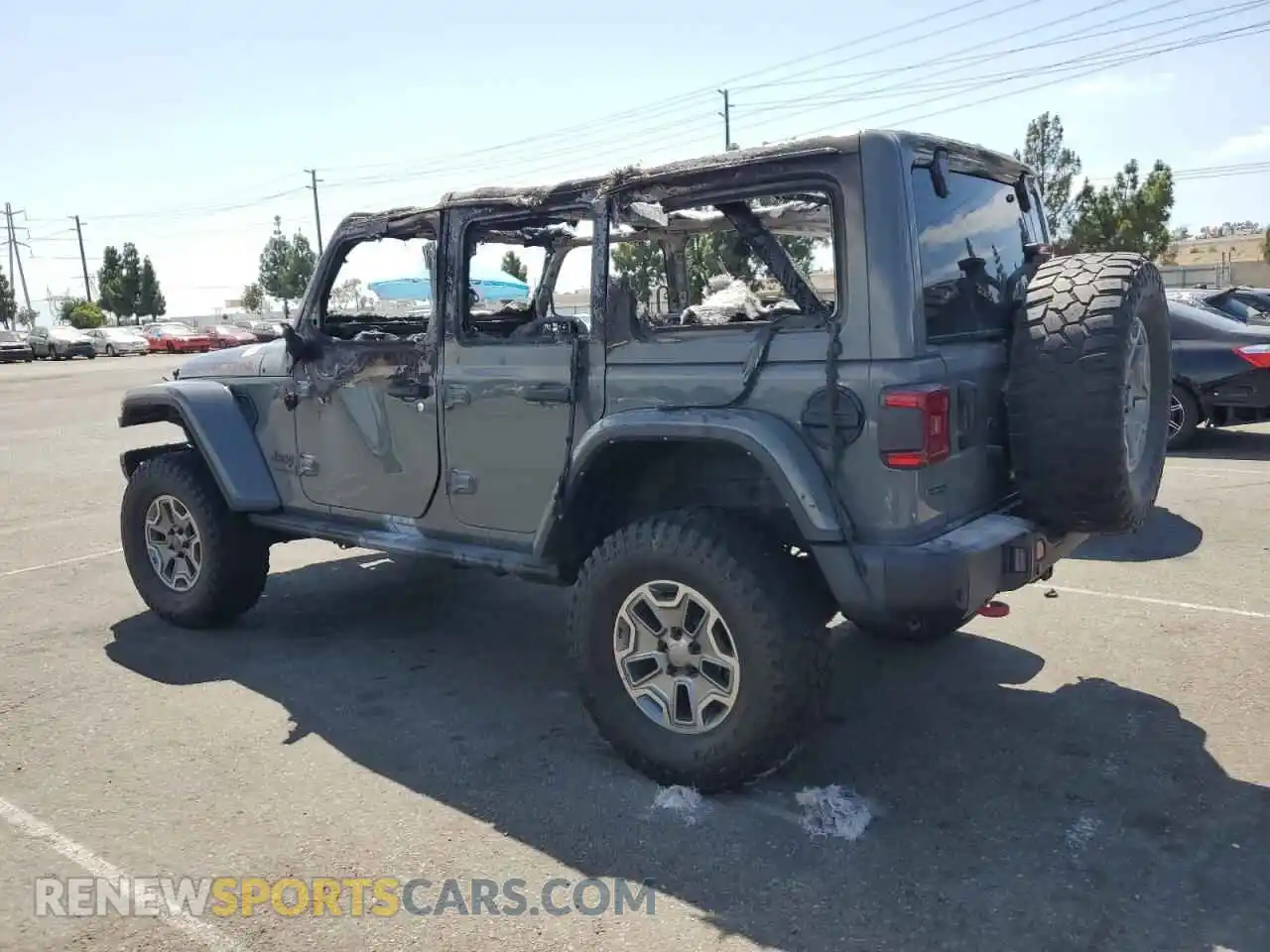 2 Photograph of a damaged car 1C4JJXFM9MW774562 JEEP WRANGLER 2021