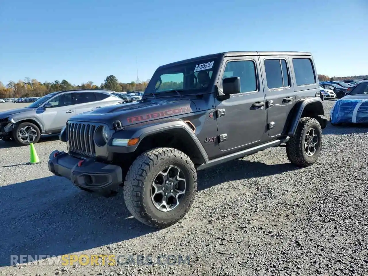1 Photograph of a damaged car 1C4JJXFMXMW553469 JEEP WRANGLER 2021