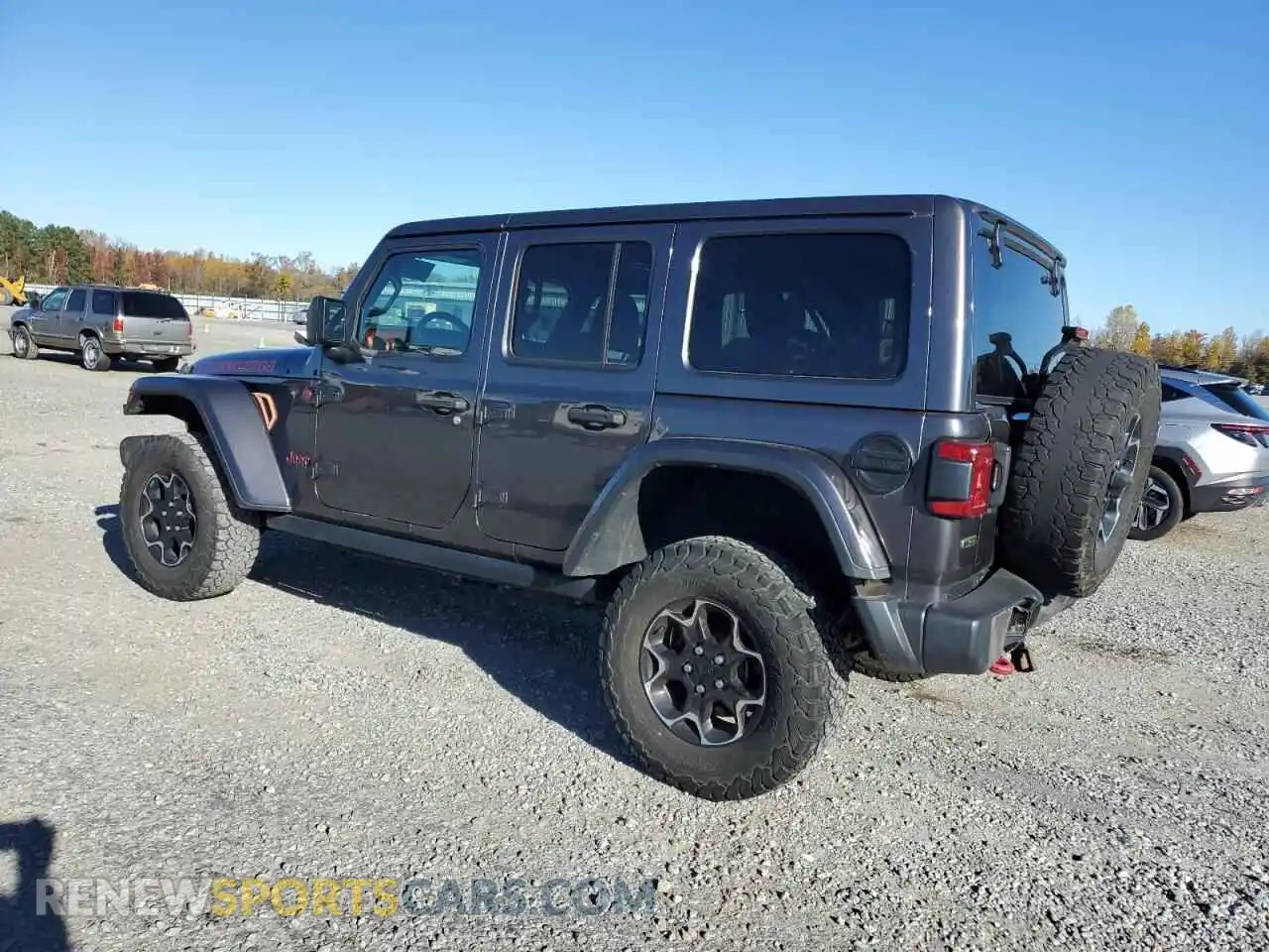 2 Photograph of a damaged car 1C4JJXFMXMW553469 JEEP WRANGLER 2021