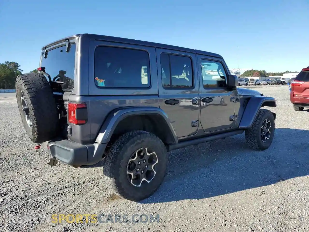 3 Photograph of a damaged car 1C4JJXFMXMW553469 JEEP WRANGLER 2021