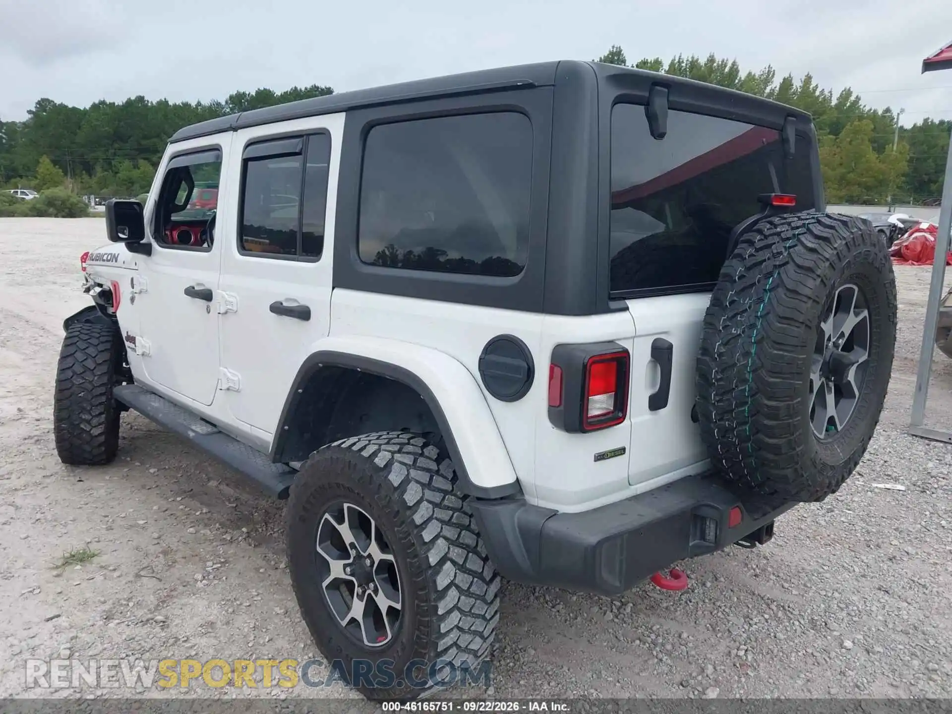 3 Photograph of a damaged car 1C4JJXFMXMW778832 JEEP WRANGLER 2021