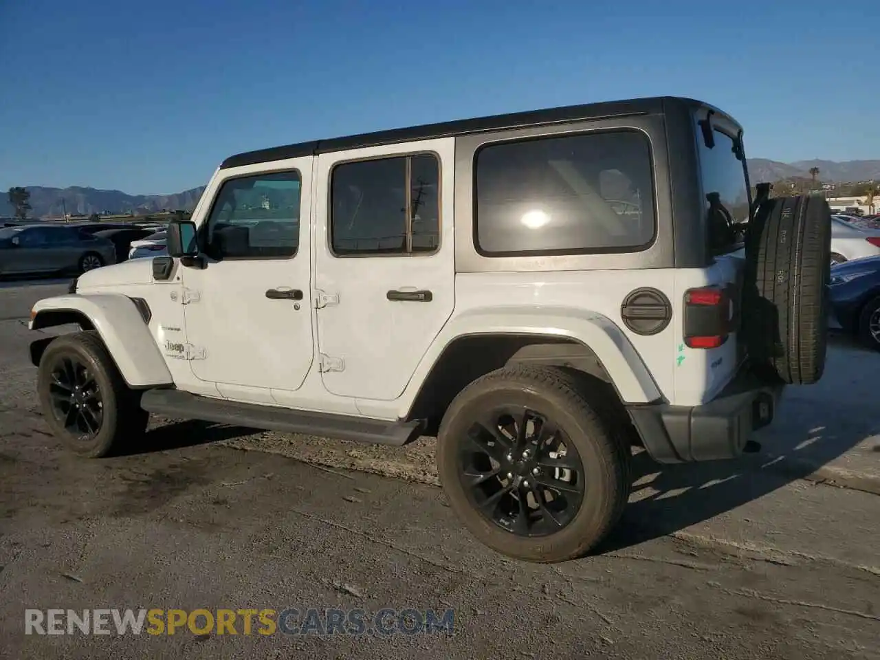 2 Photograph of a damaged car 1C4JJXP60MW800921 JEEP WRANGLER 2021