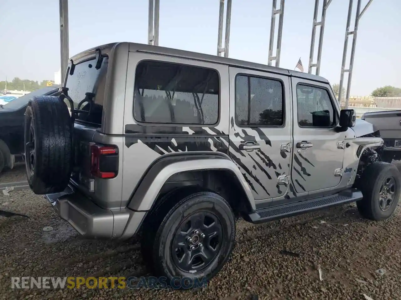 3 Photograph of a damaged car 1C4JJXP61MW643478 JEEP WRANGLER 2021