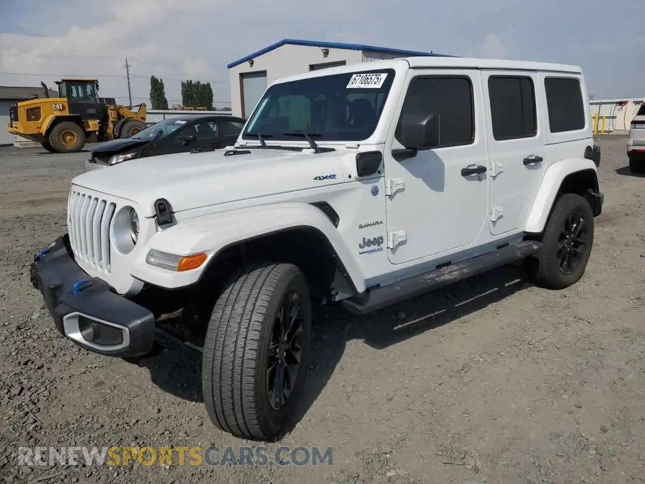1 Photograph of a damaged car 1C4JJXP61MW675346 JEEP WRANGLER 2021