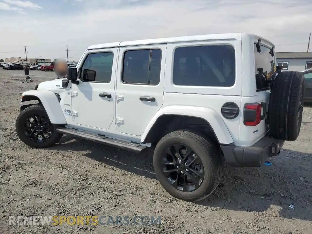2 Photograph of a damaged car 1C4JJXP61MW675346 JEEP WRANGLER 2021