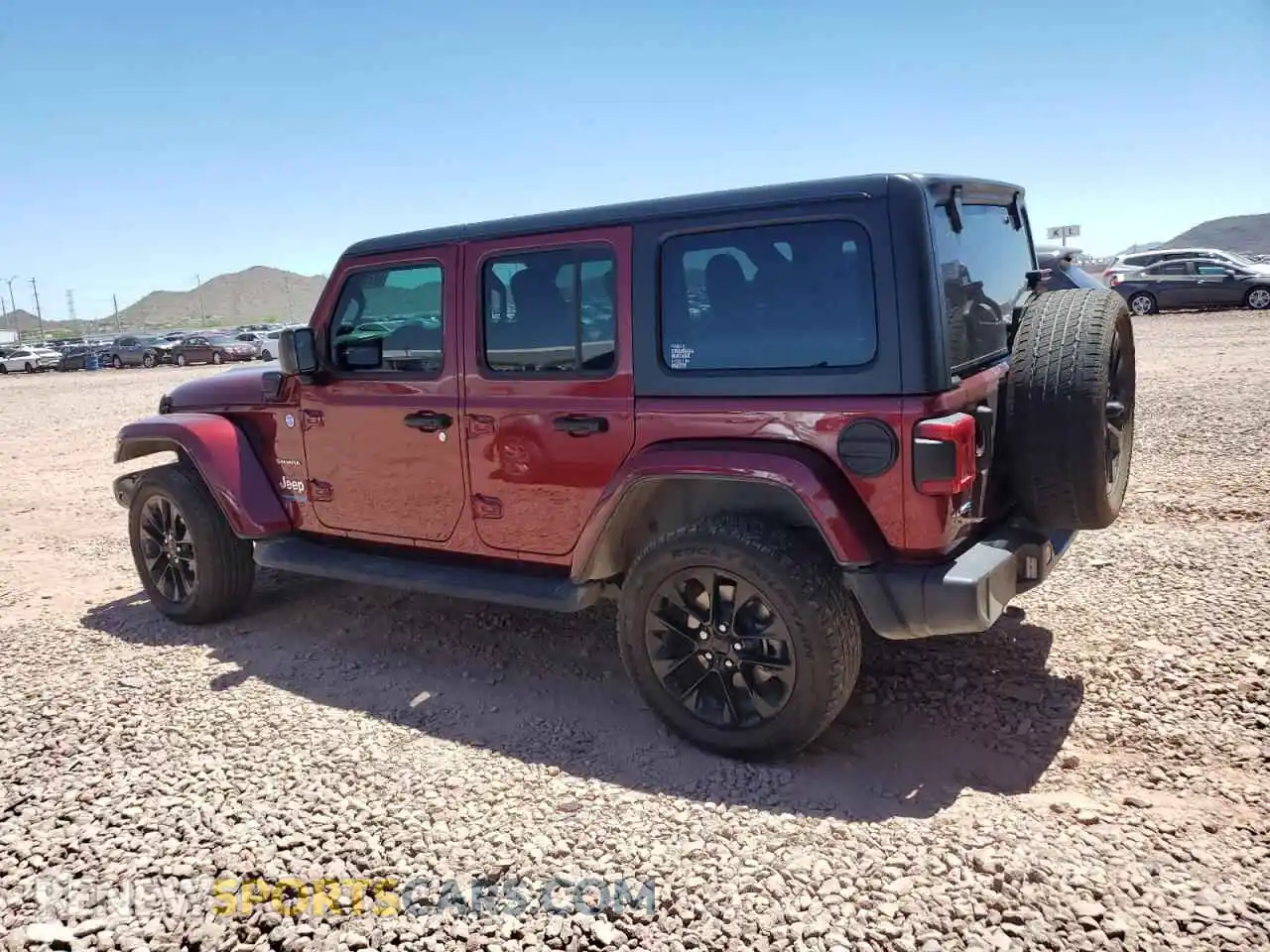 2 Photograph of a damaged car 1C4JJXP61MW742866 JEEP WRANGLER 2021
