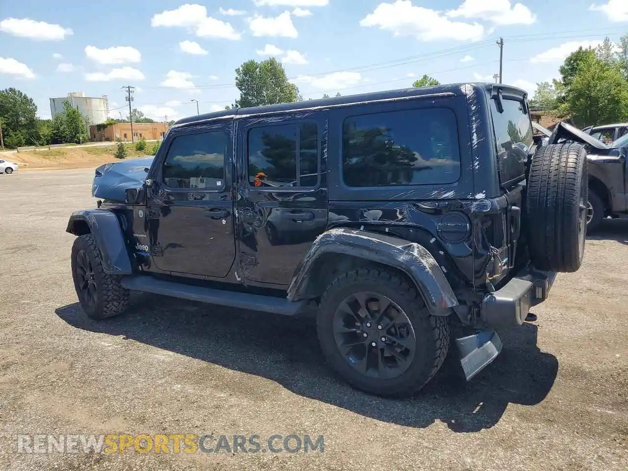 2 Photograph of a damaged car 1C4JJXP61MW800541 JEEP WRANGLER 2021