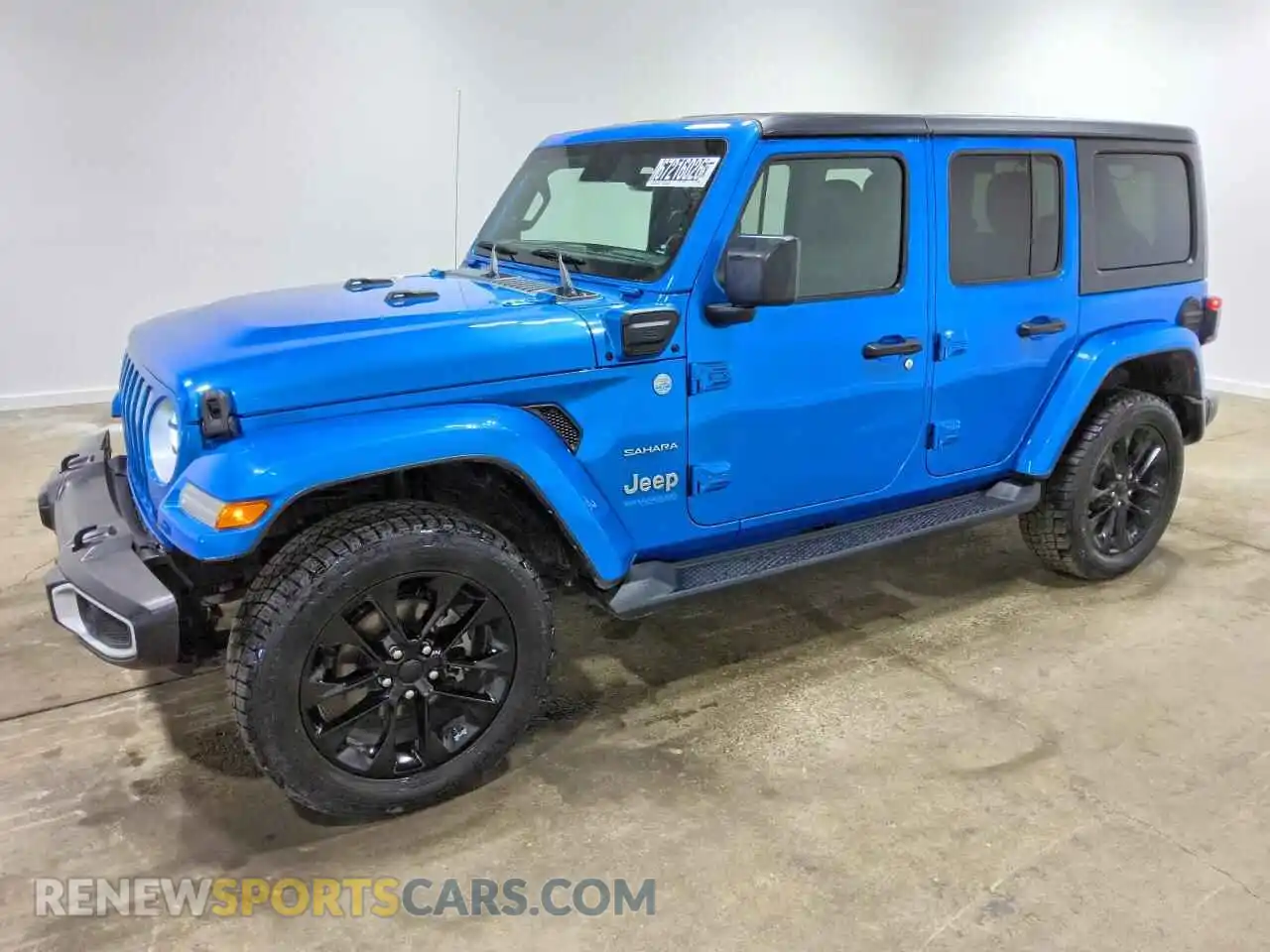 1 Photograph of a damaged car 1C4JJXP62MW682452 JEEP WRANGLER 2021
