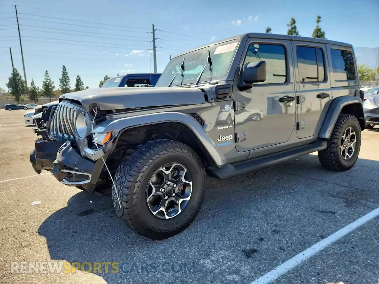 1 fotografías del automóvil dañado 1C4JJXP62MW745579 JEEP WRANGLER 2021