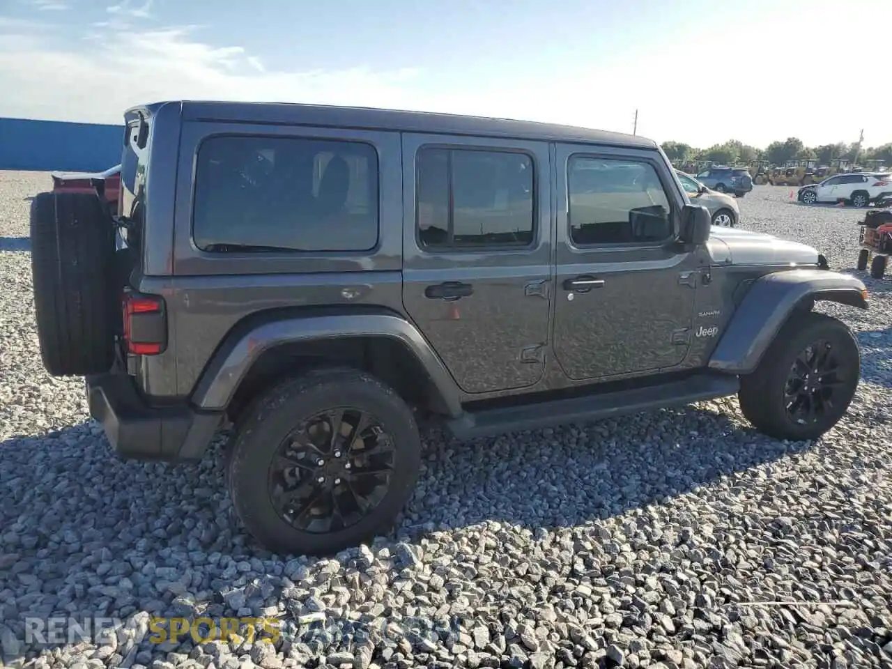 3 Photograph of a damaged car 1C4JJXP62MW859985 JEEP WRANGLER 2021