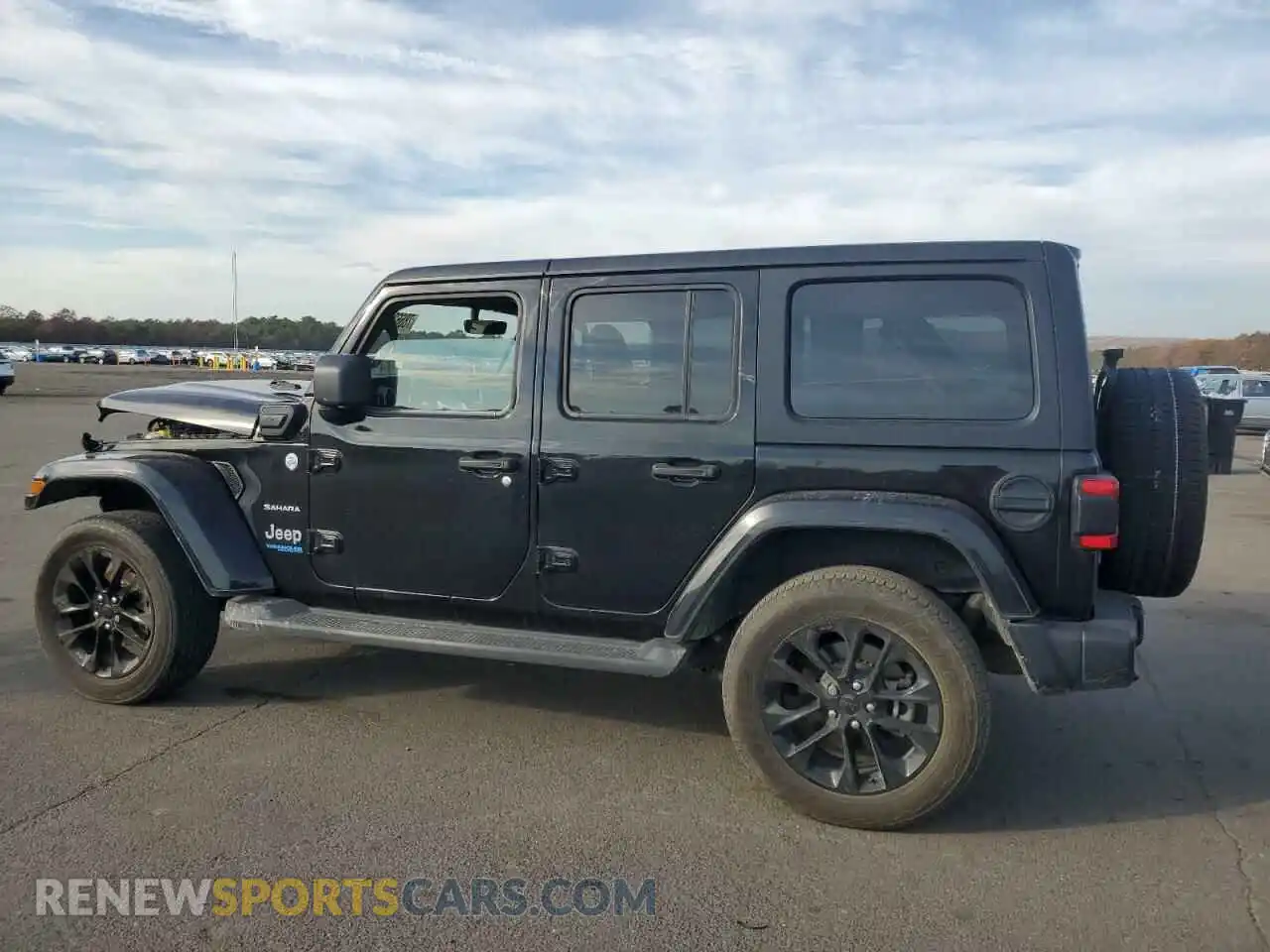 2 Photograph of a damaged car 1C4JJXP63MW847618 JEEP WRANGLER 2021