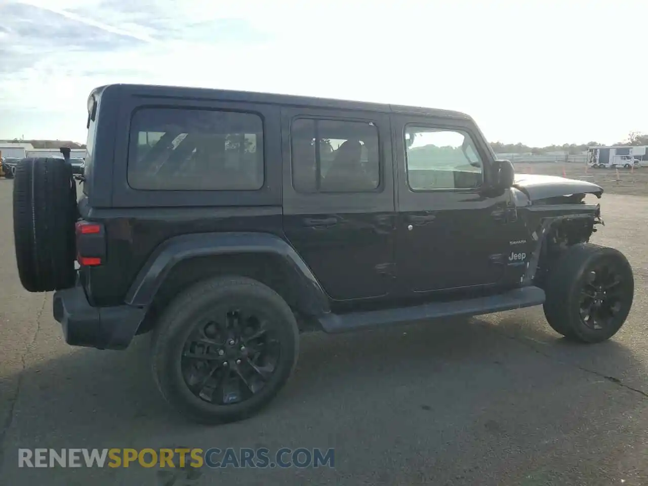 3 Photograph of a damaged car 1C4JJXP63MW847618 JEEP WRANGLER 2021
