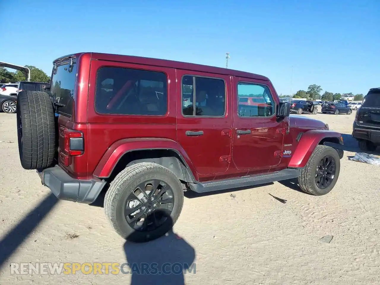 3 fotografías del automóvil dañado 1C4JJXP64MW658458 JEEP WRANGLER 2021