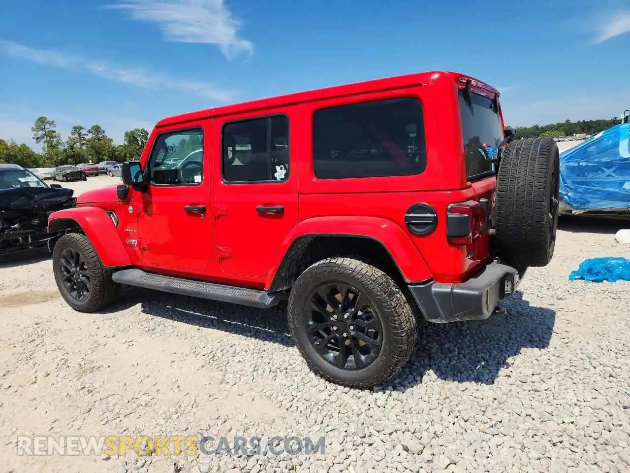 2 Photograph of a damaged car 1C4JJXP64MW858370 JEEP WRANGLER 2021