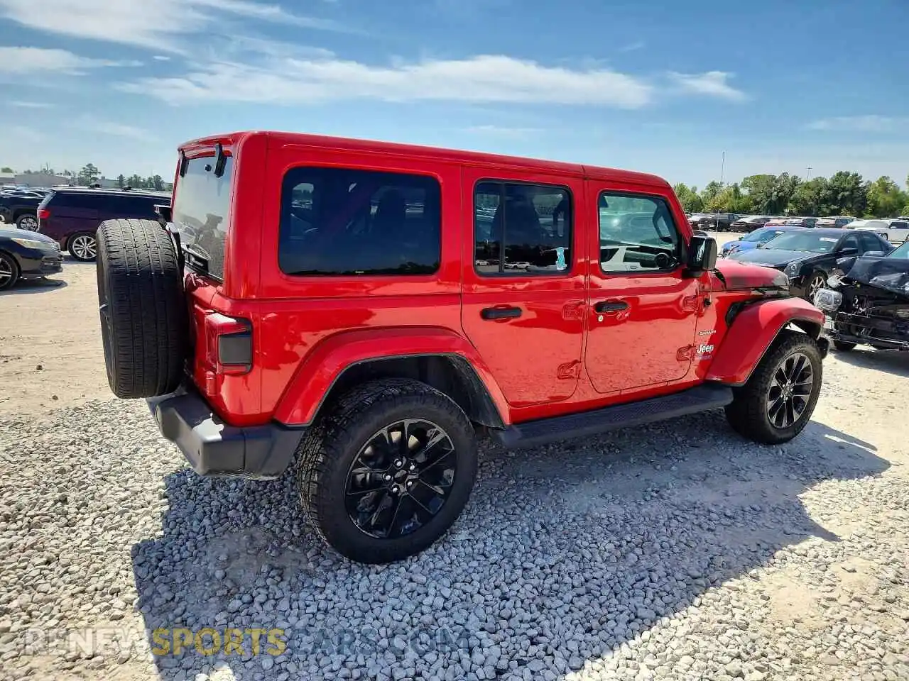 3 Photograph of a damaged car 1C4JJXP64MW858370 JEEP WRANGLER 2021