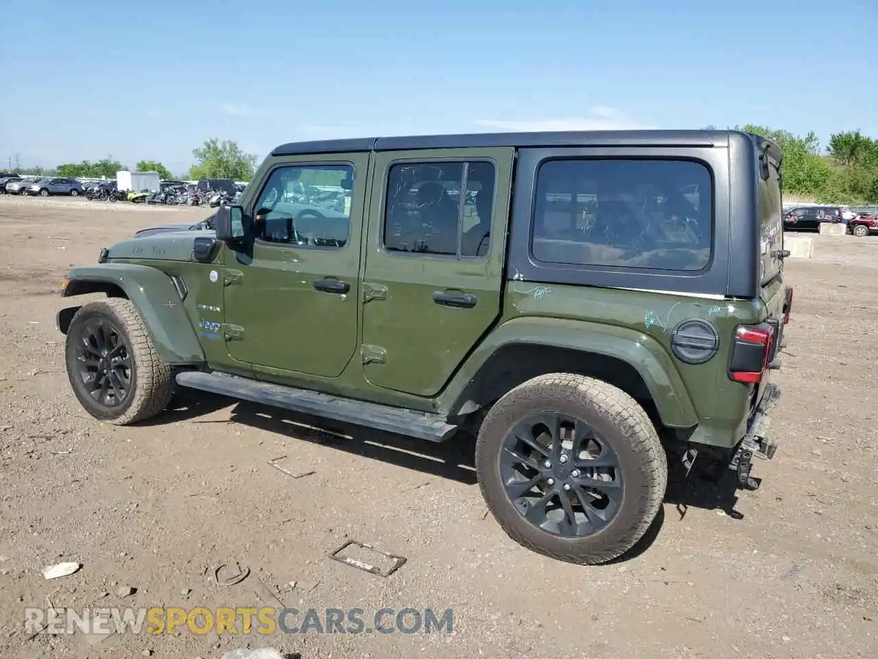 2 Photograph of a damaged car 1C4JJXP65MW776678 JEEP WRANGLER 2021