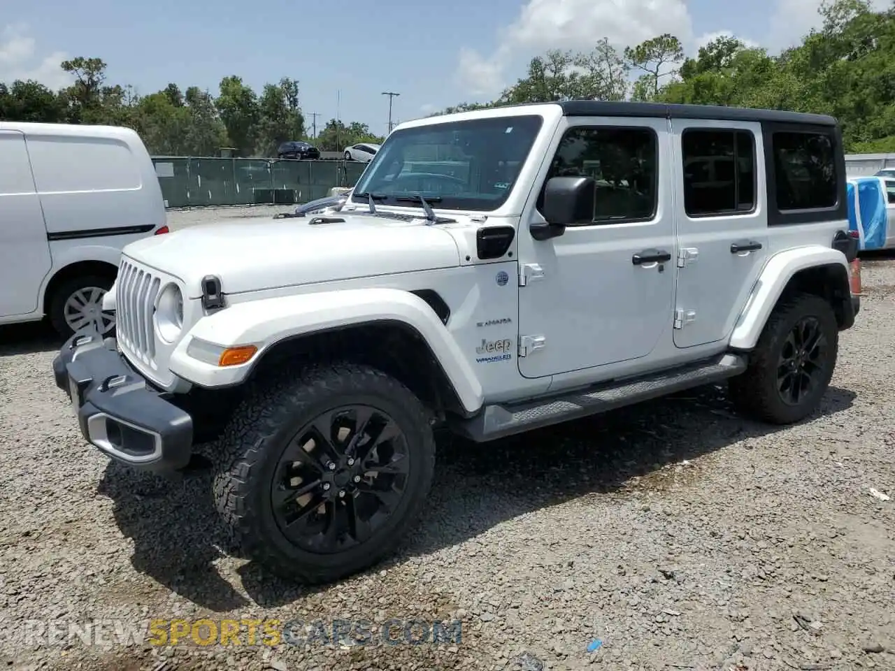 1 Photograph of a damaged car 1C4JJXP66MW758786 JEEP WRANGLER 2021