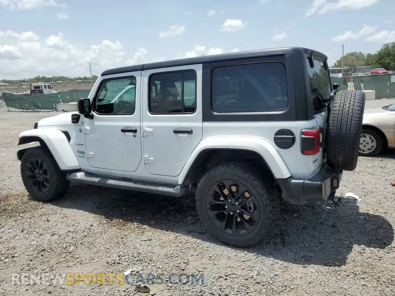 2 Photograph of a damaged car 1C4JJXP66MW758786 JEEP WRANGLER 2021