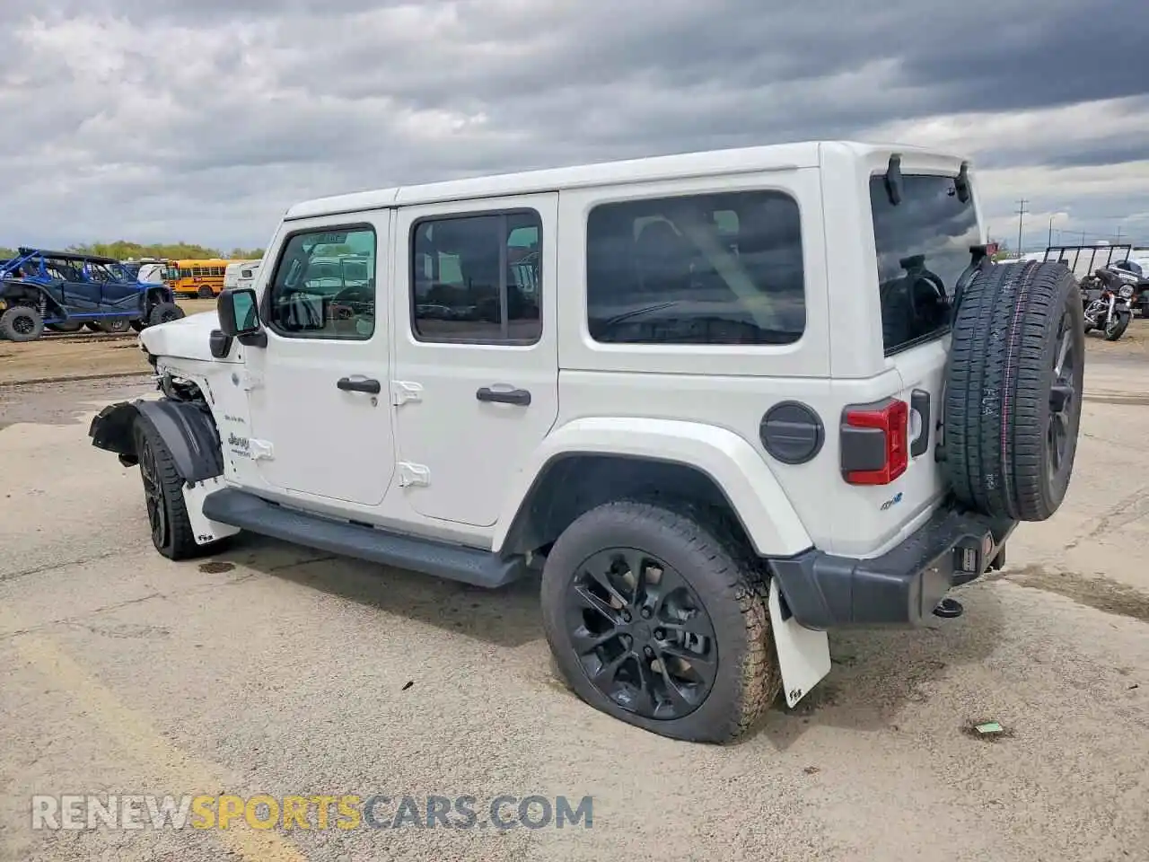 2 Photograph of a damaged car 1C4JJXP68MW658771 JEEP WRANGLER 2021