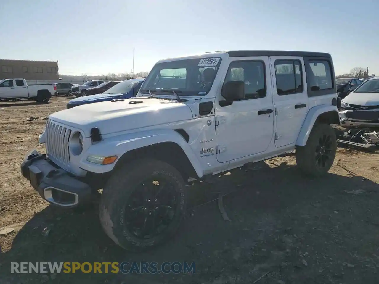 1 Photograph of a damaged car 1C4JJXP68MW727782 JEEP WRANGLER 2021