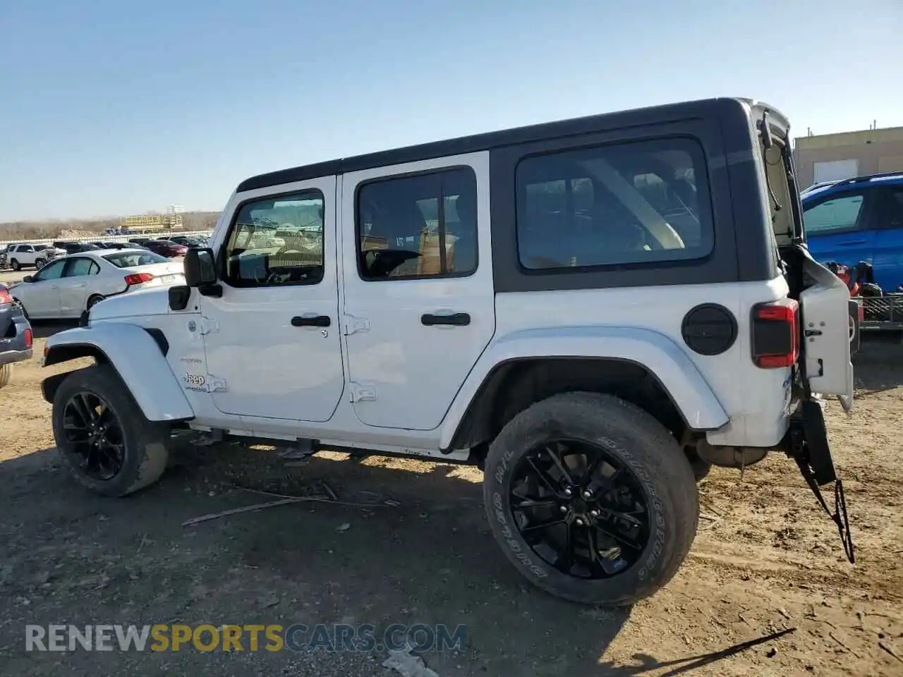 2 Photograph of a damaged car 1C4JJXP68MW727782 JEEP WRANGLER 2021