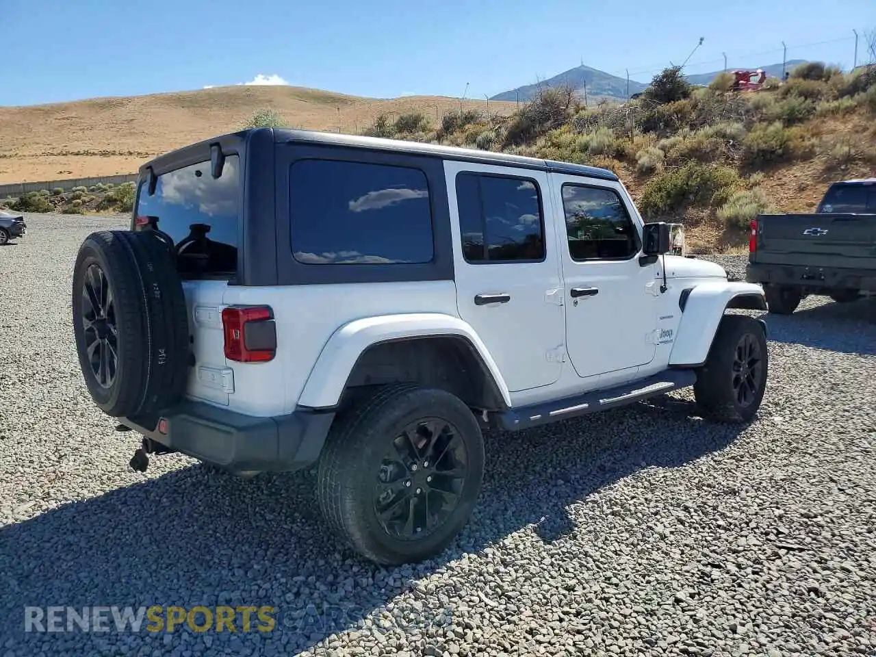 3 fotografías del automóvil dañado 1C4JJXP68MW766078 JEEP WRANGLER 2021