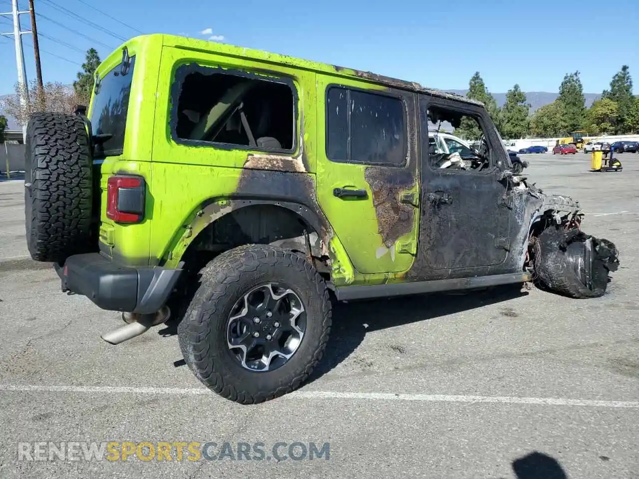 3 Photograph of a damaged car 1C4JJXR60MW771403 JEEP WRANGLER 2021